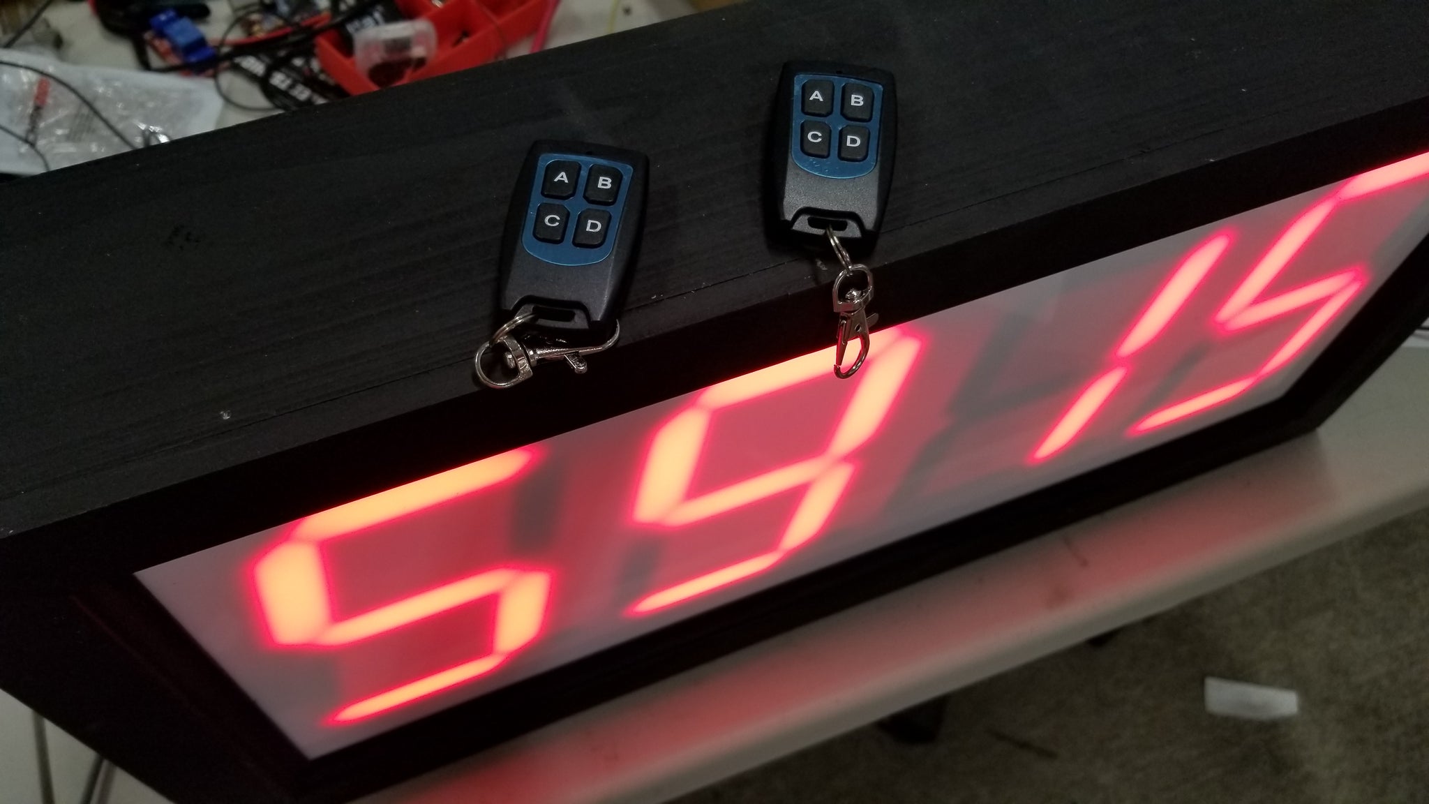Wireless Countdown Clock with Audio – Escape Room Master